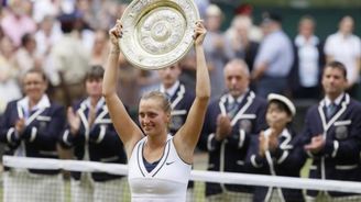 Petra Kvitová vyhrála finále Wimbledonu, porazila rusku Šarapovovou