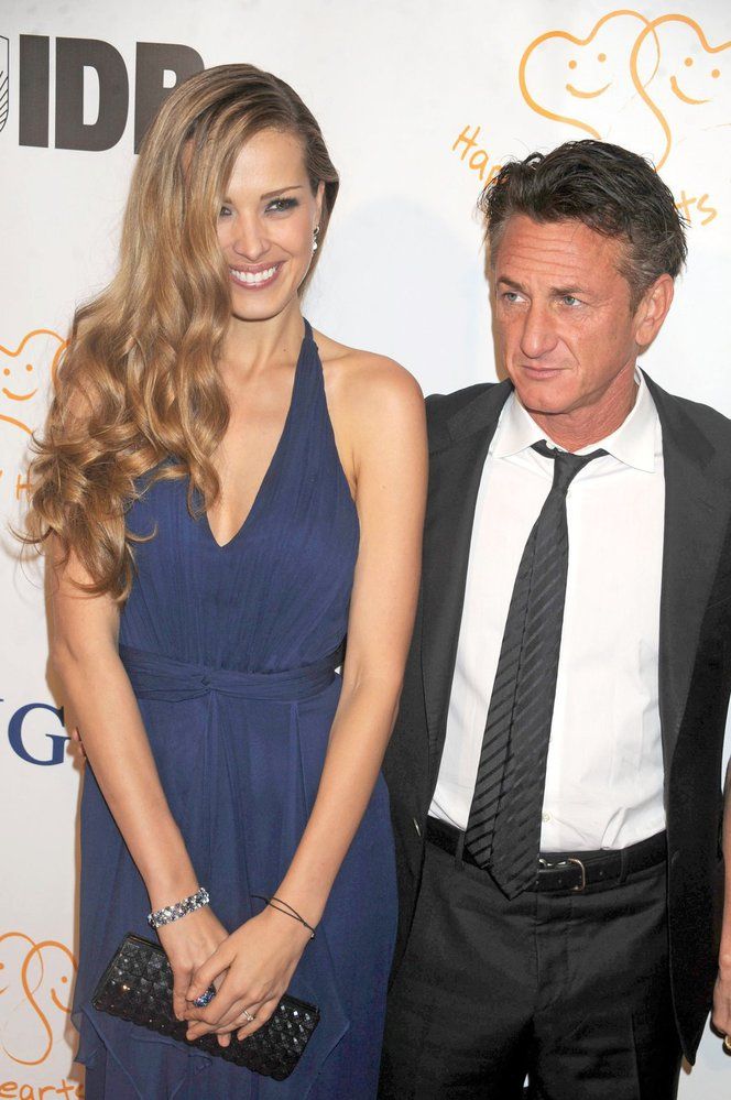 Sean Penn a Petra Němcová.