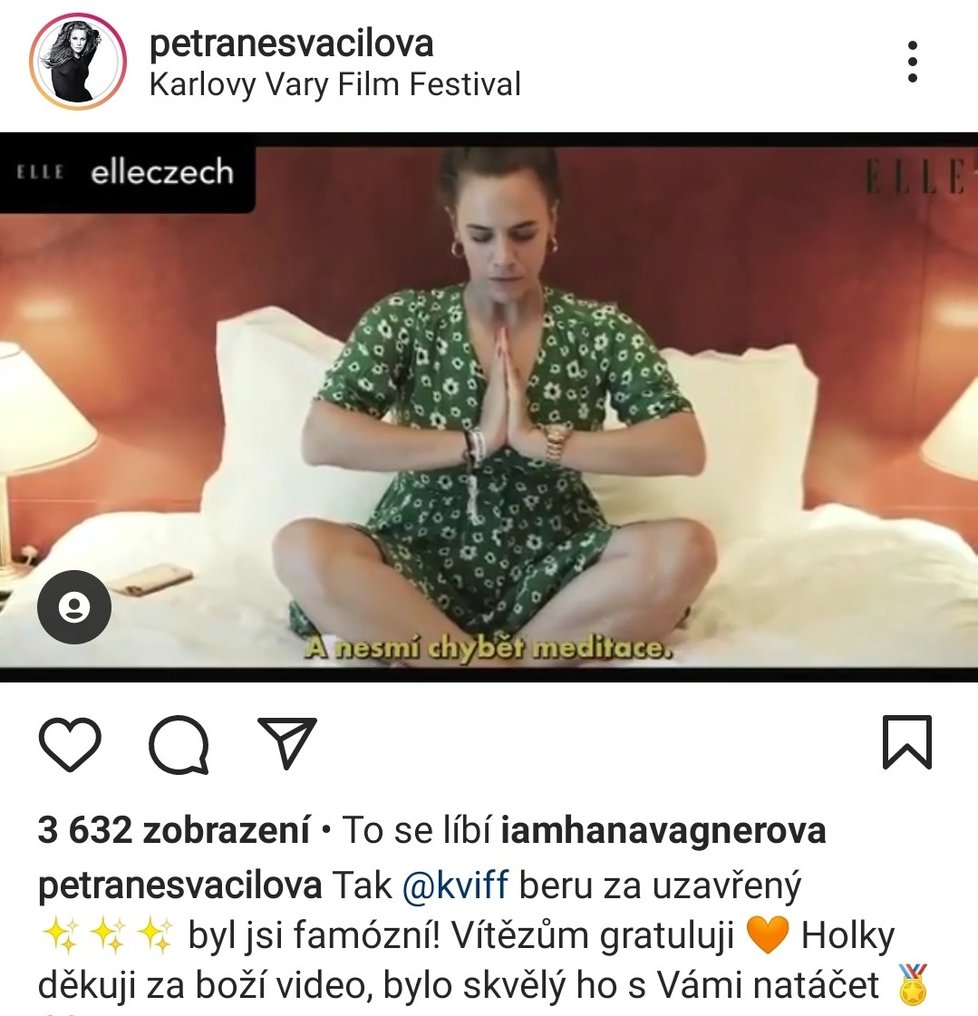 Petra Nesvačilová ve Varech