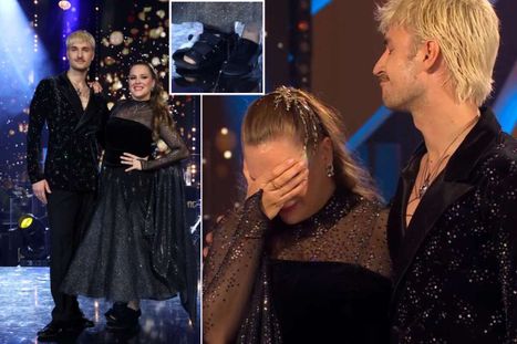 Obrázek: Nesvačilová pro Blesk řekla, jak vznikla zlomenina. Ze StarDance ji vyřadil pád do díry ve tmě!