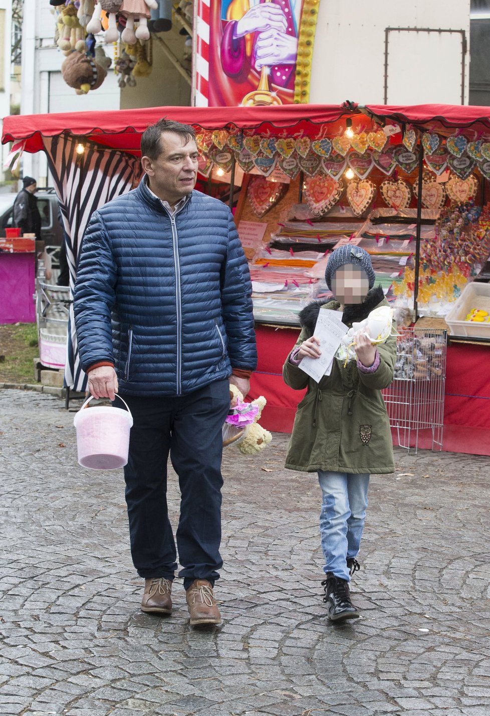 Jiří Paroubek s dcerou Margaritou