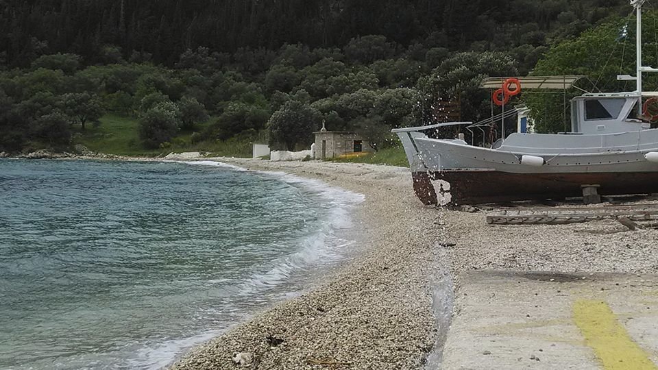 Foto z Ithaky, kam vyrazili společně manželé Paroubkovi