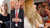 Paroubková: Zeman je alkoholik a špatný otec! Učí dceru lhát. Třeba o porno party