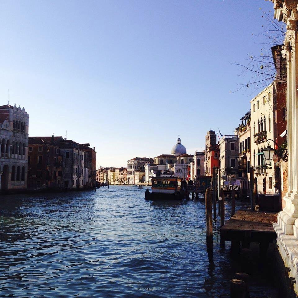 Romantika italských Benátek moderátorce učarovala.