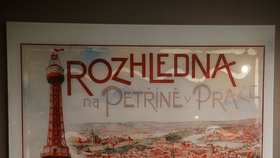 Součástí návštěvy Petřínské rozhledny je i její expozice v základech, která upomíná na dobu a okolnosti jejího vnziku, zrovna tak jako na podobu Prahy z konce 19. století.