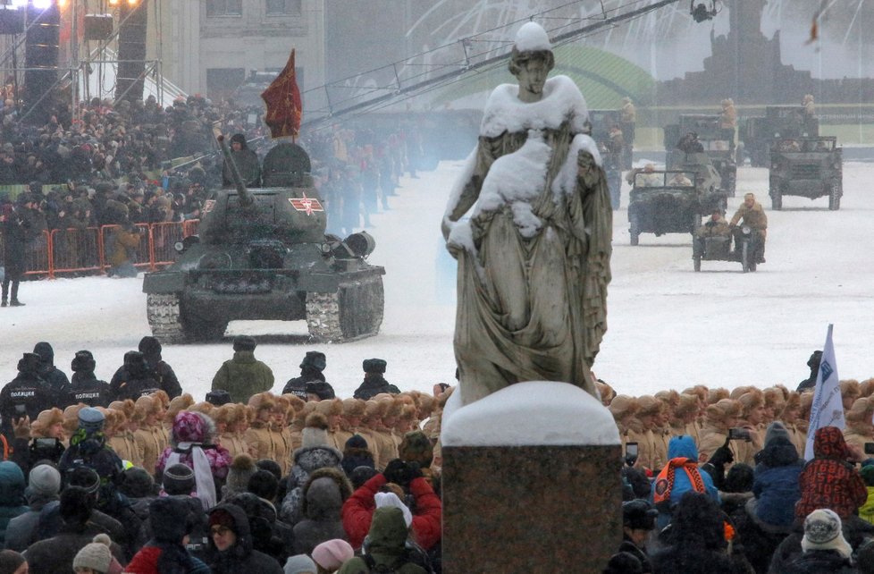 Petrohrad si připomíná 75. výročí konce blokády města Němci