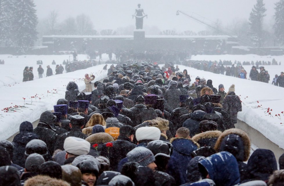 Petrohrad si připomíná 75. výročí konce blokády města Němci