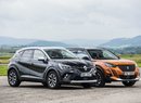 Peugeot 2008 1.2 PureTech vs. Renault Captur 1.3 TCe