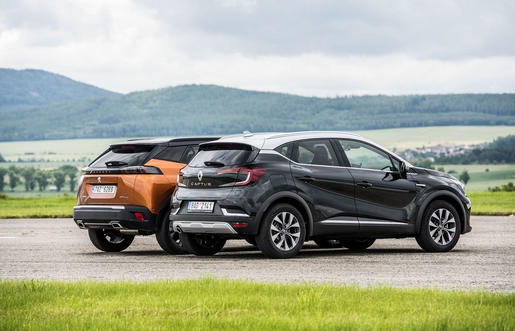 Peugeot 2008 1.2 PureTech vs. Renault Captur 1.3 TCe