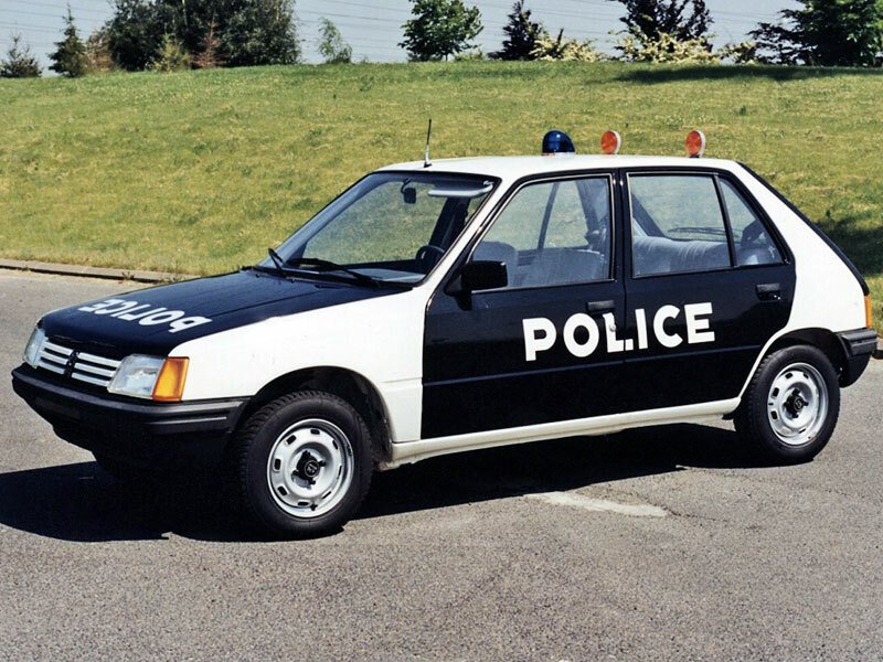 Peugeot 205 5D Police (1983)