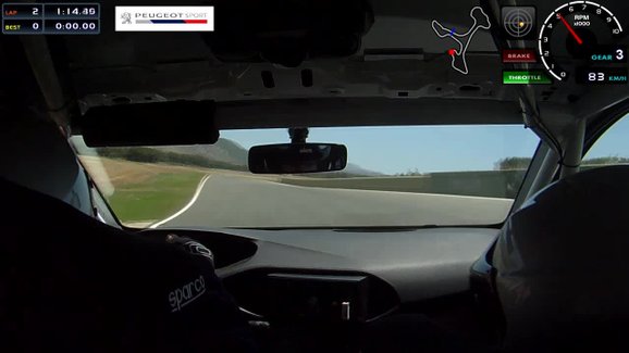 Za volantem závodního Peugeotu 308 Racing Cup: Zážitek na celý život! (+videa)