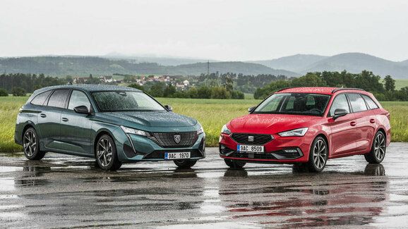 Peugeot 308 SW 1.2 PureTech vs. Seat Leon Sportstourer 1.5 TSI – Ve lvích spárech