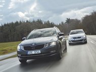 Peugeot 308 SW 2.0 BlueHDi 150 EAT6 vs. Škoda Octavia Combi 2.0 TDI DSG