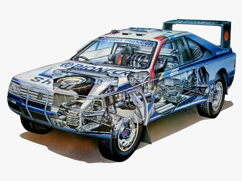 Peugeot 405 T16 Grand Raid (1988)