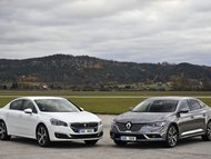 Peugeot 508 GT 2.0 BlueHDI vs. Renault Talisman 1.6 dCi   