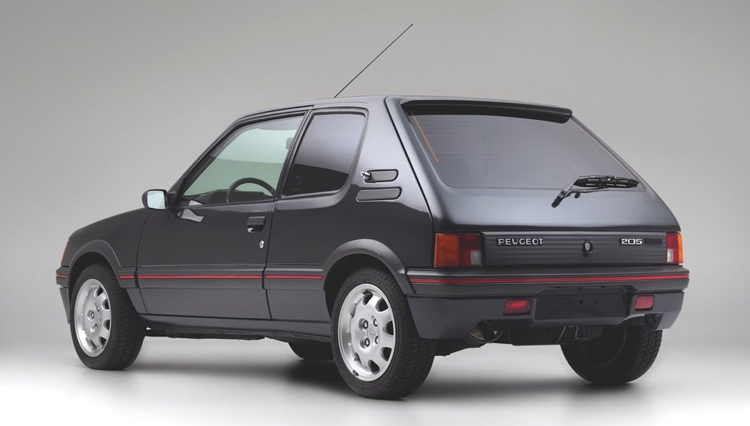 Pancéřovaný Peugeot 205 GTI