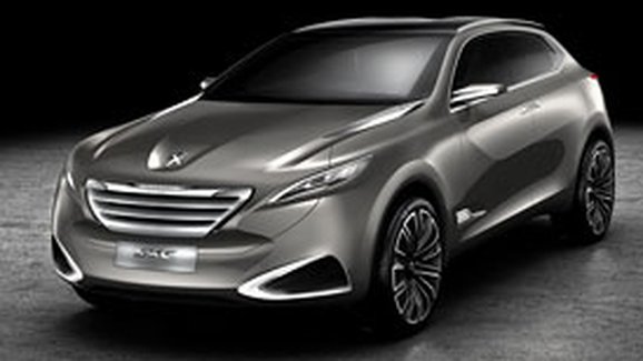 Peugeot SXC: Shanghai Cross Concept, benzinový hybrid s 230 kW