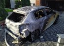 Požár elektromobilu Peugeot e-208