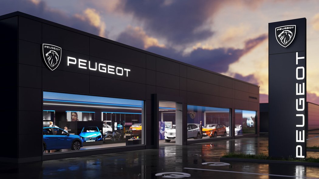 Nové logo Peugeot