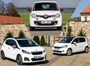 Peugeot 108 vs. Renault Twingo vs. Škoda Citigo: Co koupit?