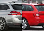 Designový duel: Peugeot 308 SW vs. Škoda Octavia