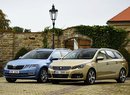 Peugeot 308 SW vs. Škoda Octavia Combi – Duel obřích kufrů