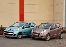 TEST Peugeot 107 1,0 vs. Suzuki Alto 1,0 – Miniauta za miniceny