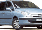 TEST Peugeot 807 2.2 HDI Pack - Dálniční expedice (04/2003)