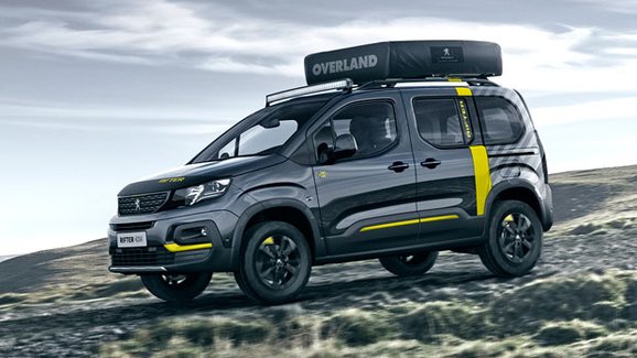 Koncept Peugeot Rifter 4x4: Do přírody ve velkém stylu!