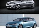 Peugeot 308 vs. Volkswagen Golf