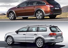 Designový duel: Peugeot 508 RXH vs. Volkswagen Passat Alltrack