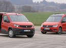 Peugeot Rifter 1.5 BlueHDi vs. Volkswagen Caddy 2.0 TDI