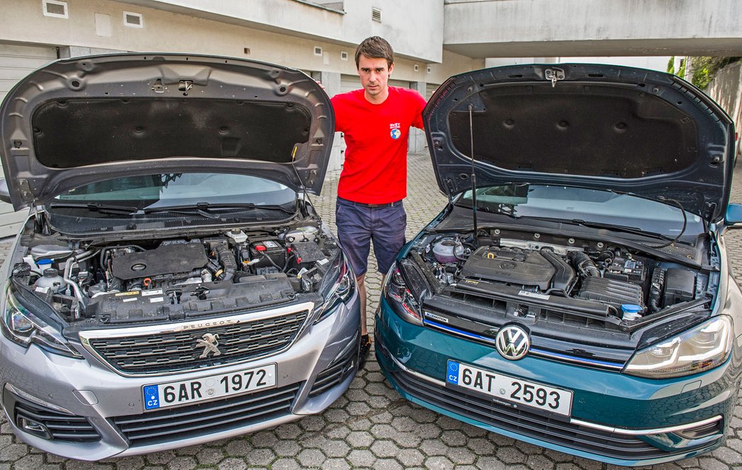 Peugeot 308 1.5 BlueHDi vs. VW Golf 1.5 TSI