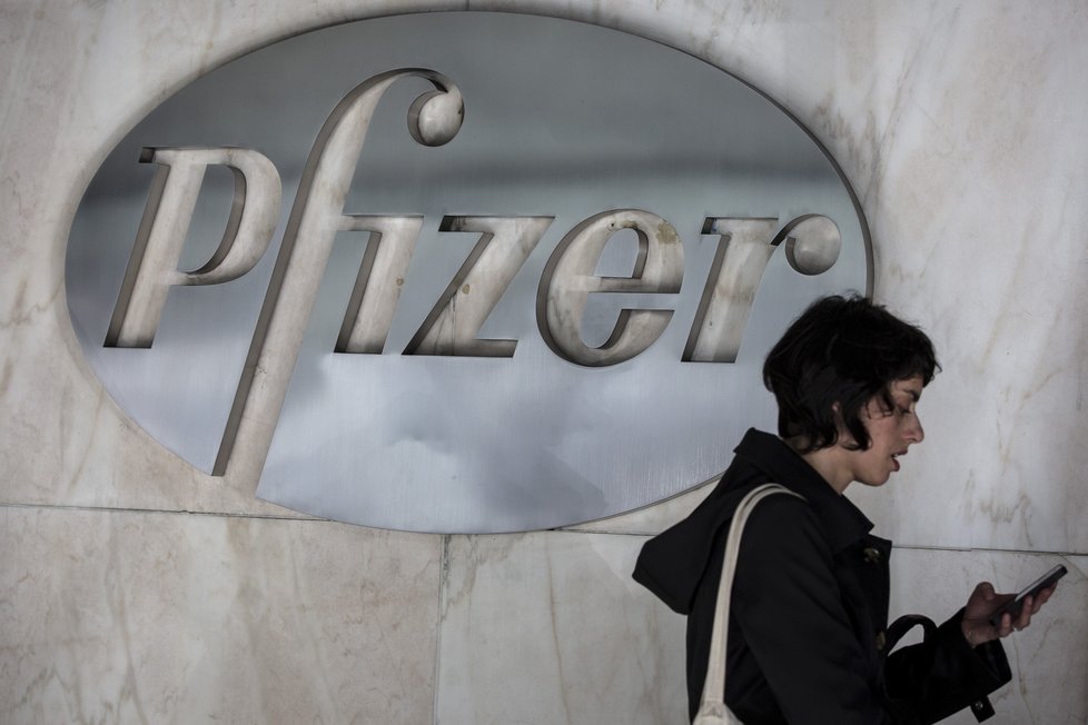 Logo společnosti Pfizer