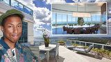 Raper Pharrell Williams prodává přepychové bydlení: Střešní byt v Miami za 10,9 milionu dolarů