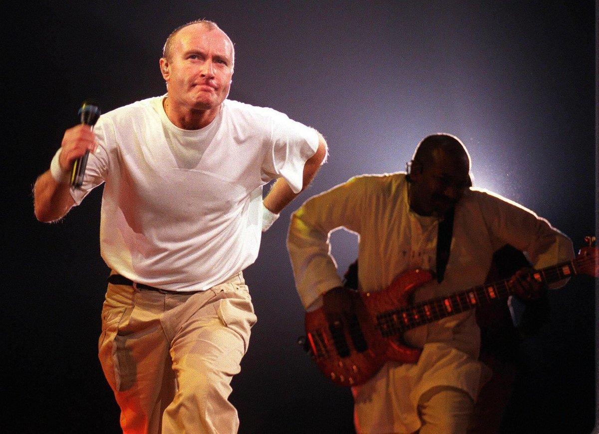 Britský zpěvák Phil Collins