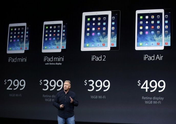 Phil Schiller, viceprezident Apple představuje nové produkty Phil Schiller, viceprezident Apple představuje nové produkty