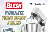 Soutěž o kuchyňský robot Philco: Podmínky soutěže na sociální síti Facebook Blesk.cz, Instagramu Blesk a Tiktoku Blesk