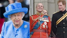 Královna Alžběta zakázala kvůli Harrymu uniformy na pohřbu prince Philipa