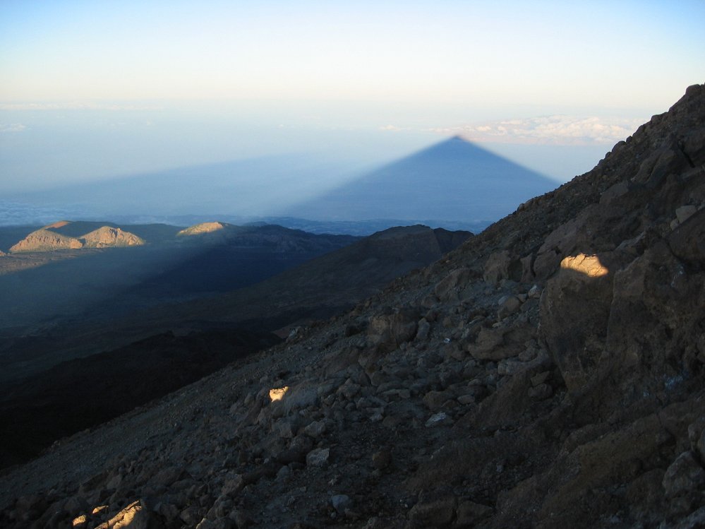 Stín Pico de Teide