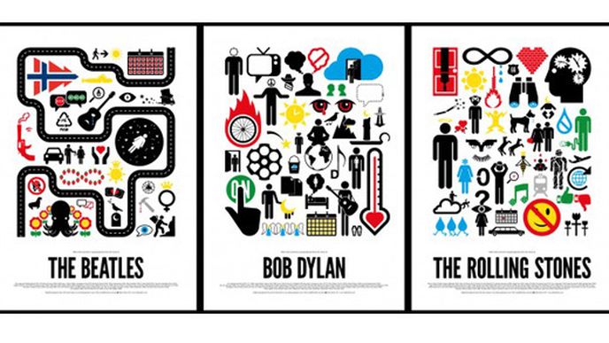 Pictogram Rock Posters