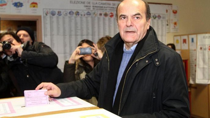 Pier Luigi Bersani, pravděpodobně nový italský premiér Pier Luigi Bersani, pravděpodobně nový italský premiér