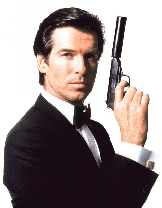 Představitel Jamese Bonda, irský herec Pierce Brosnan