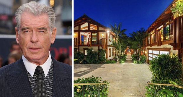 Vila Pierce Brosnana je na prodej