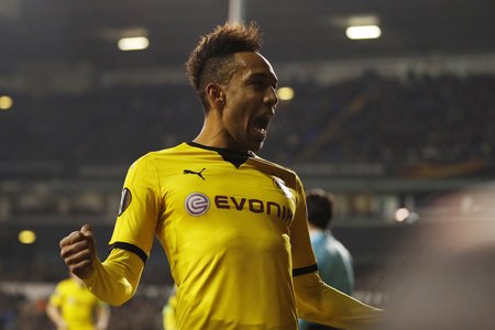 Útočník Borussie Dortmund Pierre-Emerick Aubameyang