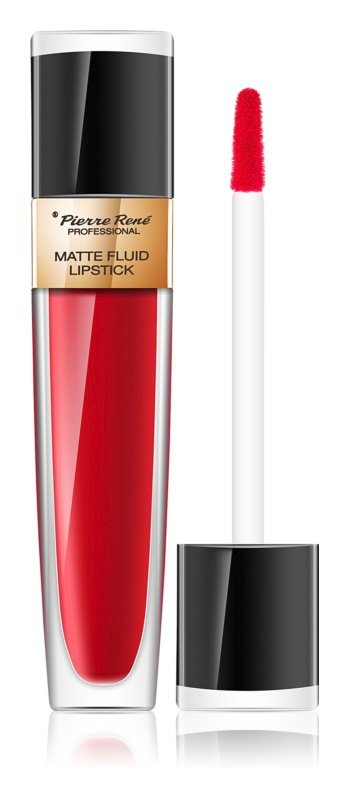 Matná tekutá rtěnka Pierre René, odstín Crimson Red, 275 Kč, koupíte na www.notino.cz