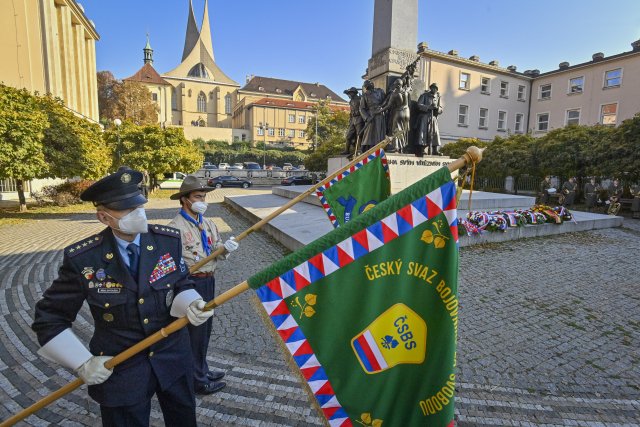 U pomníku Praha svým vítězným synům se 28. října 2021 uskutečnilo vzpomínkové setkání k uctění památky padlých legionářů. 