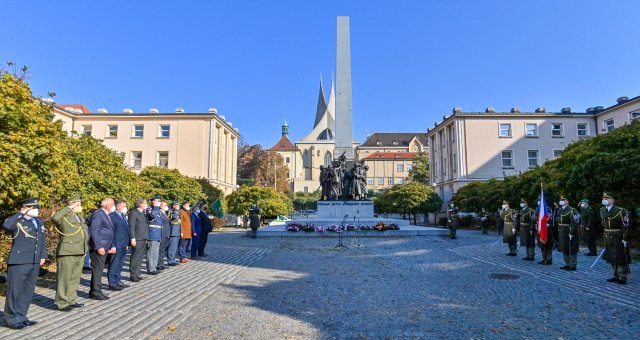 U pomníku Praha svým vítězným synům se 28. října 2021 uskutečnilo vzpomínkové setkání k uctění památky padlých legionářů. 