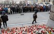 Pietní průvod za oběti střelby na FF UK z Ovocného trhu na náměstí Jana Palacha. (4. leden 2024) Pietní průvod za oběti střelby na FF UK z Ovocného trhu na náměstí Jana Palacha. (4. leden 2024)