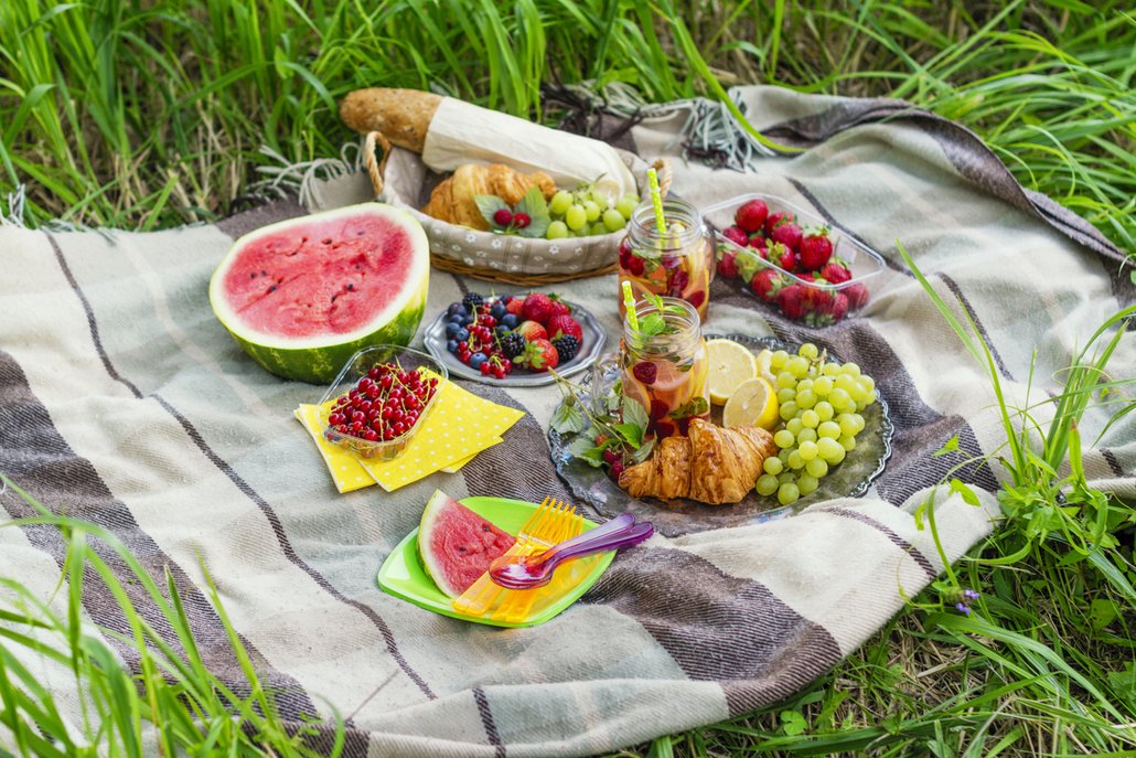 Na letní piknik budete potřebovat velkou deku